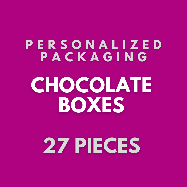 27 Piece Box - Personalized Packaging