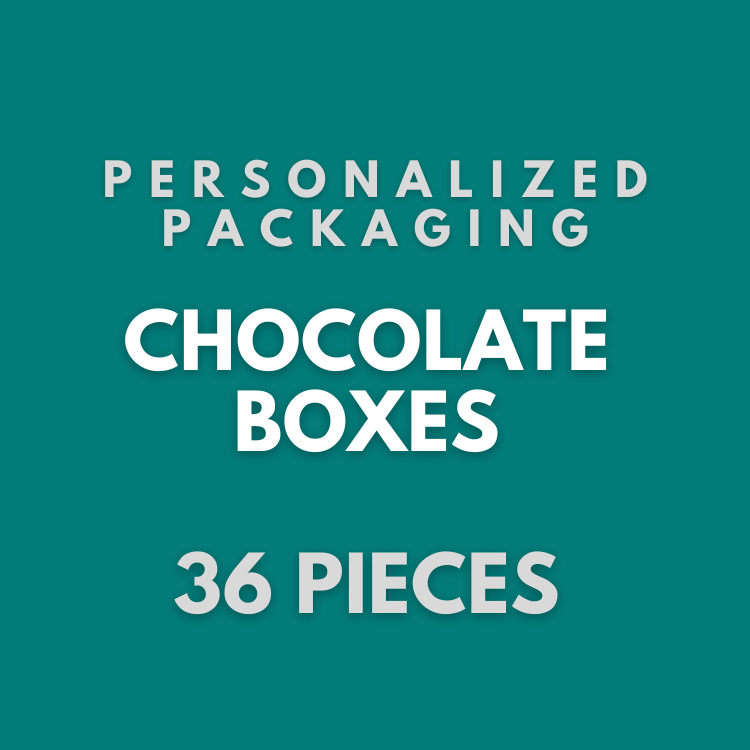 36 Piece Box - Personalized Packaging