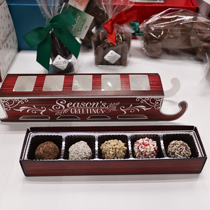 Christmas Sleigh Truffle Collection - 5pc