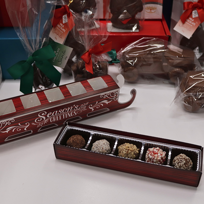 Christmas Sleigh Truffle Collection - 5pc