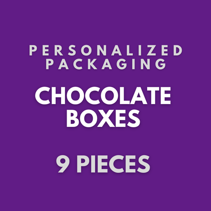 9 Piece Box - Personalized Packaging