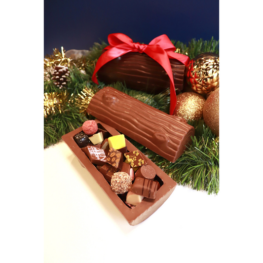 Christmas Yule Log - Milk Chocolate