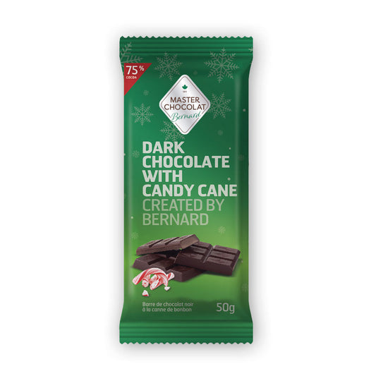 Dark Chocolate Candy Cane Bar