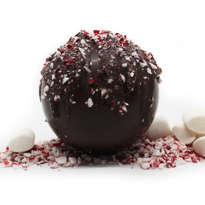 Hot Chocolate Bomb - Dark Candy Cane