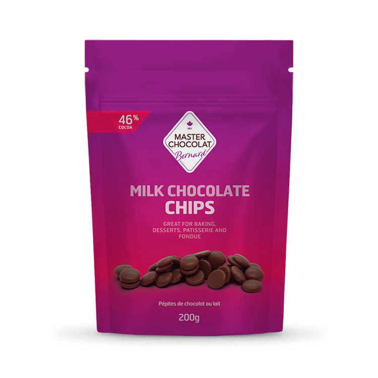 Milk Chocolate Chips 200g